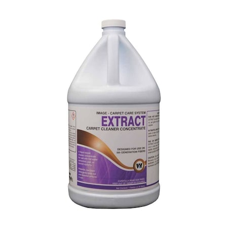 Warsaw Chemical Extract Carpet Cleaner, 1-Gallon, 4PK 23560-0000004